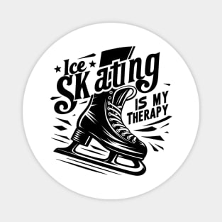 Ice Skating Magnet